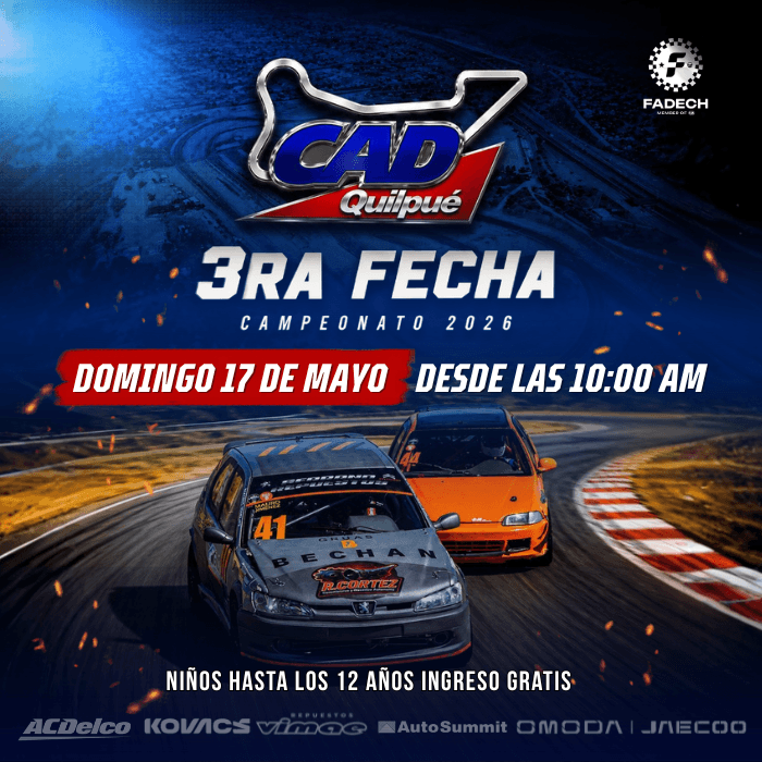 3ra fecha Campeonato ACDelco 2026 image}